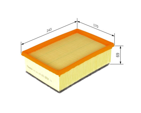 Air Filter S3098 Bosch