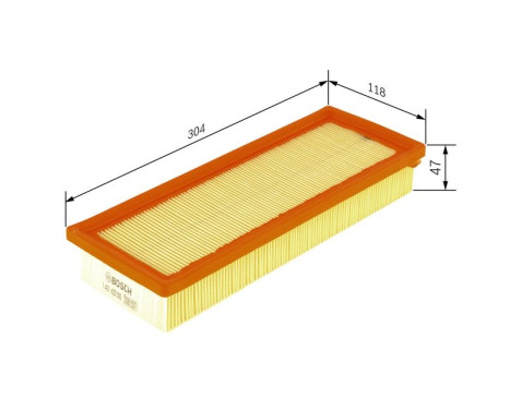 Air Filter S3285 Bosch, Image 5