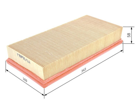 Air Filter S3535 Bosch, Image 2