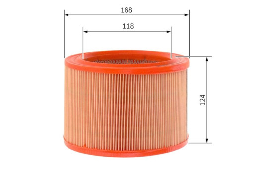Air Filter S3544 Bosch, Image 6