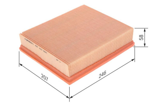 Air Filter S3549 Bosch, Image 6