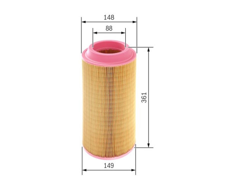 Air Filter S3558 Bosch