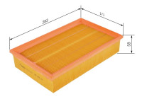 Air Filter S3607 Bosch