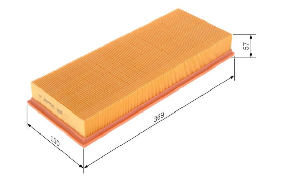 Air Filter S3608 Bosch, Image 5