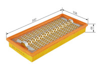 Air Filter S3700 Bosch