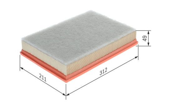 Air Filter S3742 Bosch, Image 5