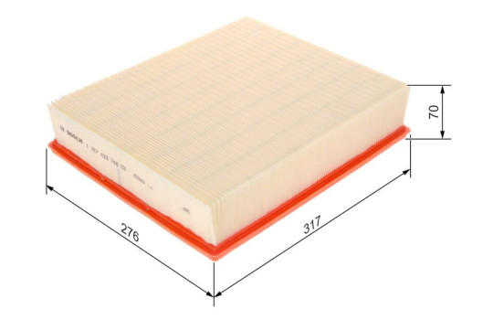 Air Filter S3748 Bosch, Image 2
