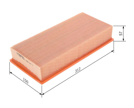 Air Filter S3750 Bosch, Image 6