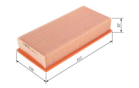 Air Filter S3750 Bosch, Image 6