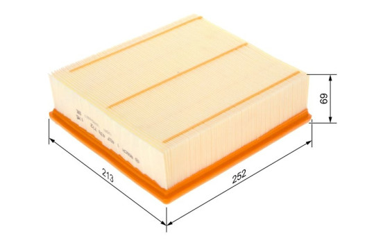 Air Filter S3772 Bosch, Image 3
