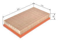 Air Filter S3797 Bosch