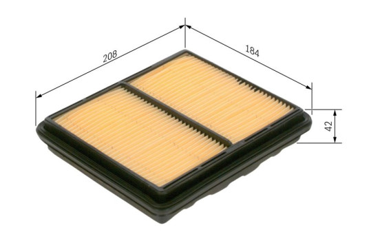 Air Filter S3951 Bosch, Image 6