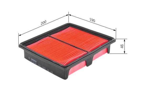 Air Filter S3955 Bosch