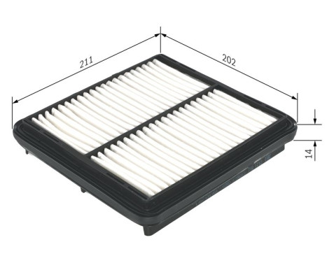 Air Filter S3963 Bosch
