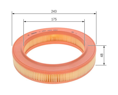 Air Filter S9050 Bosch, Image 4