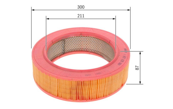 Air Filter S9080 Bosch, Image 5