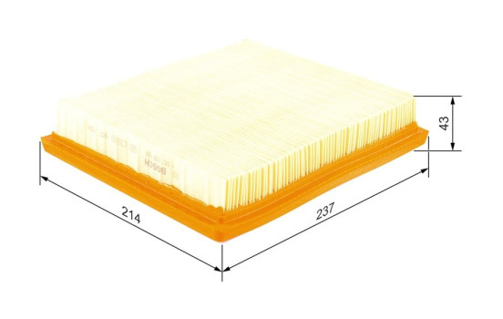 Air Filter S9194 Bosch, Image 2