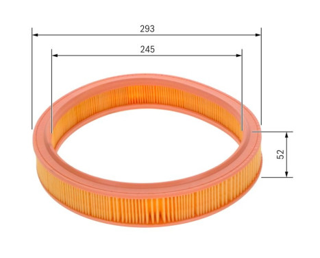 Air Filter S9819 Bosch, Image 5