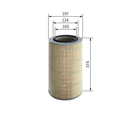 Air Filter S9950 Bosch, Image 5