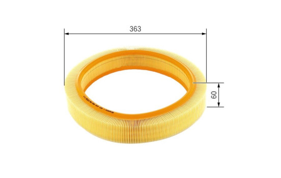 Air Filter S9992 Bosch, Image 5