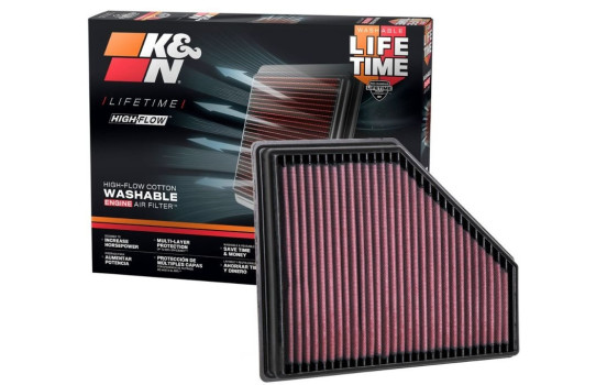 K&N replacement filter fits BMW 3-Series (G20) / Z4 Roadster (G29) 2018- (33-3136) K&N, Image 8