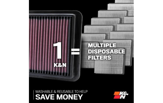 K&N replacement filter fits BMW 3-Series (G20) / Z4 Roadster (G29) 2018- (33-3136) K&N, Image 3