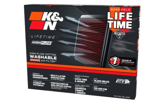 K&N replacement filter fits BMW 3-Series (G20) / Z4 Roadster (G29) 2018- (33-3136) K&N, Image 7