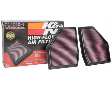 K&N replacement filter fits BMW M5 F90 4.4 2018+ 33-3128 K&N, Image 3