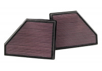 K&N Replacement Filter Fits BMW X5 4.8L-V8 2007-2010 (2 per box) (33-2407) K&N