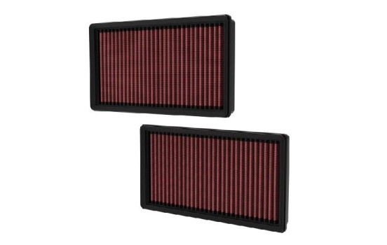 K&N replacement filter suitable for BMW 760Li (F02) V12 2012-2015 & 760Li (G12) V12 2015-2022 (Set of 33-5124 K&N, Image 2