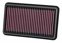 K&N replacement filter suitable for Hyundai I10 1.0 2013-2014 / Kia Picanto 1.2 2011- (33-3000) K&N