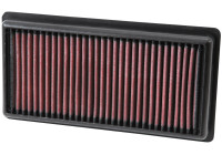 K&N replacement air filter 108/208/2008/308 + Citroen C1/C3/C4/Cactus/C-Elysee/DS3 2012- (33-3006)