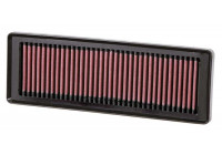 K&N replacement air filter Fiat Grande Punto 1.2/1.4 8v 2005- + Fiat 500 1.2 8/2007- (33-2931)