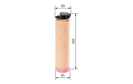 Secondary Air Filter S0242 Bosch