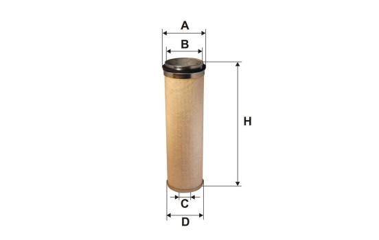Secondary filter AM 405W Filtron, Image 2