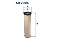 Secondary filter AR 200/5W Filtron