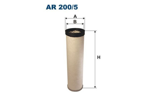 Secondary filter AR 200/5W Filtron