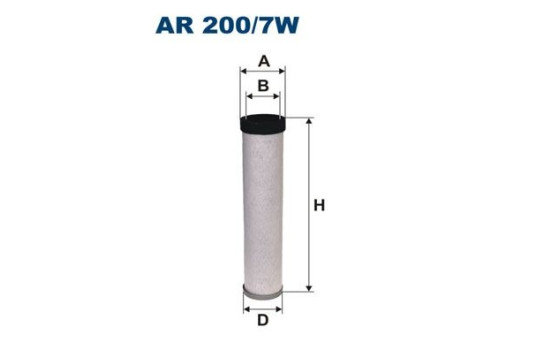 Secondary filter AR 200/7W Filtron