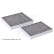cabin air filter (set) ADBP250055 Blue Print