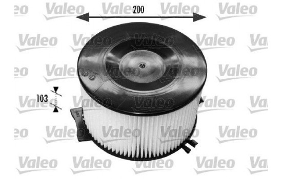Cabin filter 698794 Valeo
