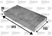 Cabin filter 698884 Valeo