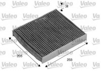 Cabin filter 715511 Valeo
