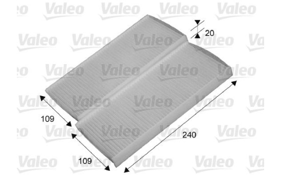 Cabin filter 715649 Valeo