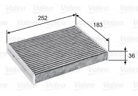 Cabin filter 715802 Valeo