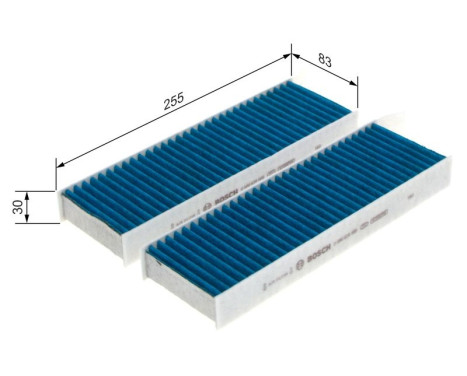 Cabin filter A8568 Bosch, Image 9