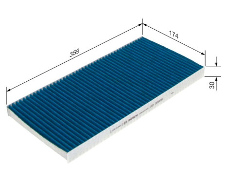 Cabin filter A8585 Bosch, Image 9