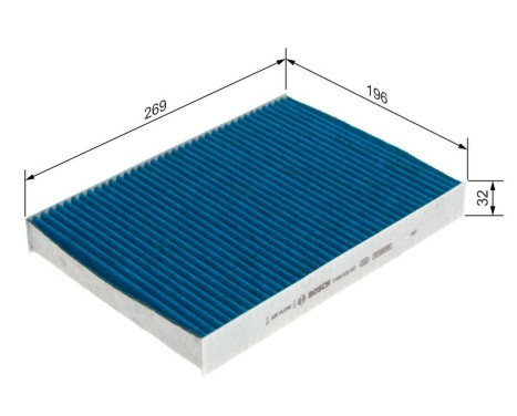 Cabin filter A8587 Bosch, Image 9