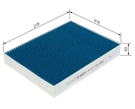 Cabin filter A8591 Bosch, Image 9