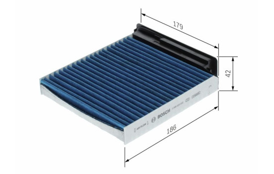 Cabin filter A8602 Bosch, Image 5