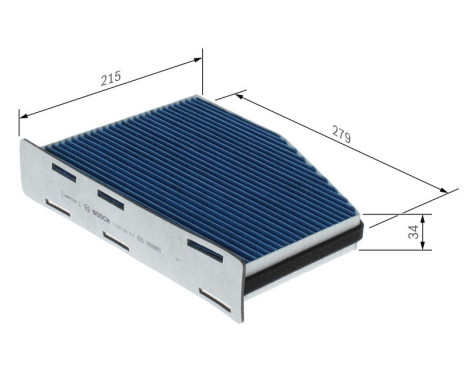 Cabin filter A8615 Bosch